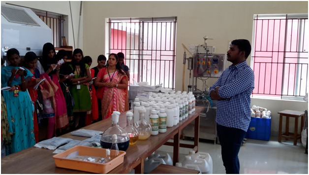 Industrial Visit  to Dept of Agriculture Microbiology,  TNAU, Coimbatore