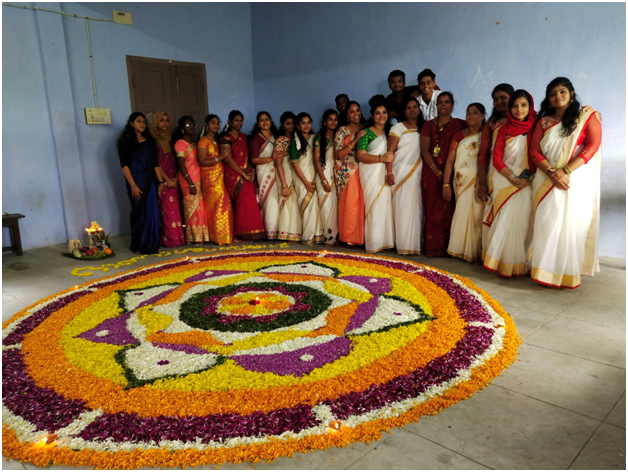 Flower Carpet – Onam Celebration